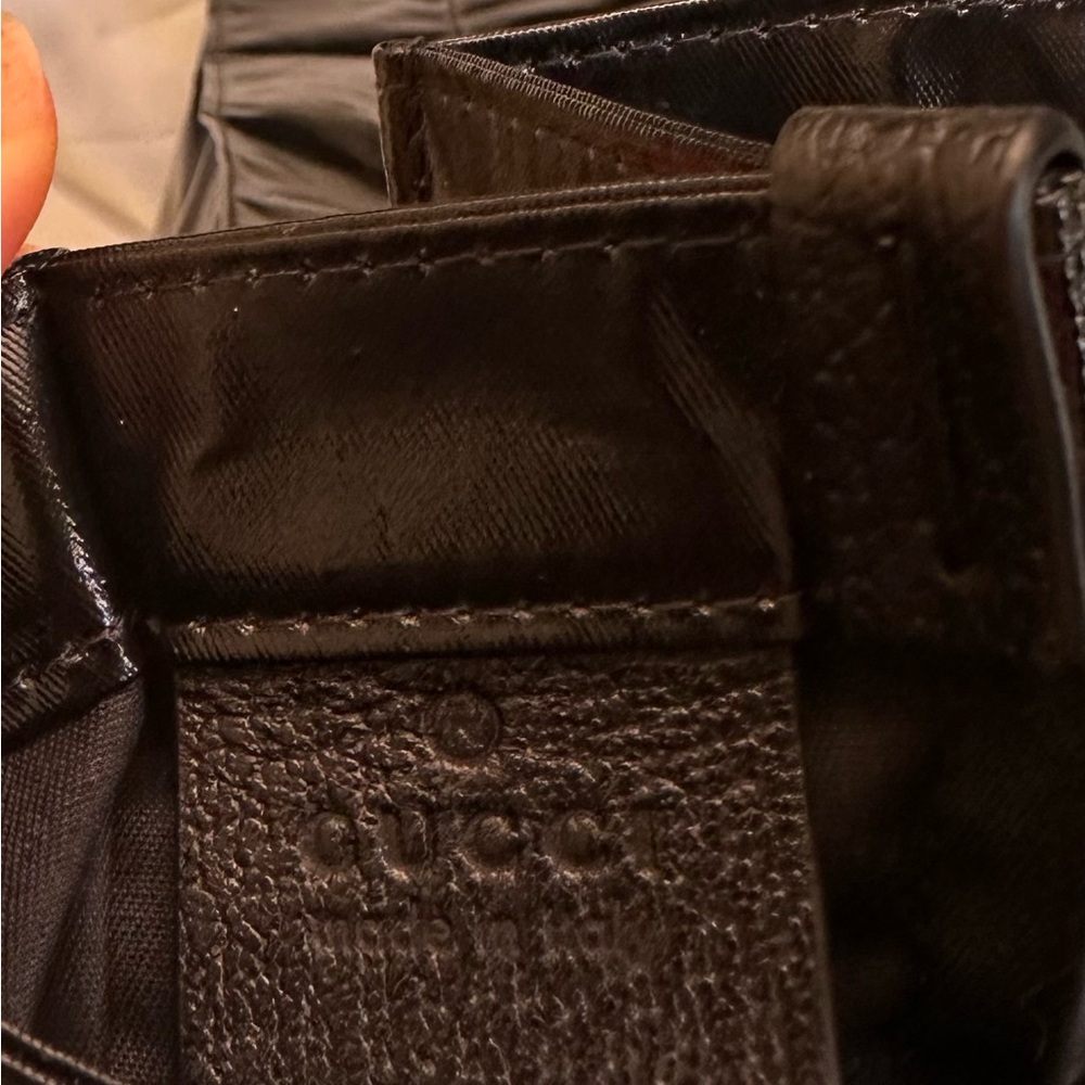 GUCCI MONTECARLO CRYSTAL LOGO PRINT SHOPPING TOTE - Picture 10 of 11